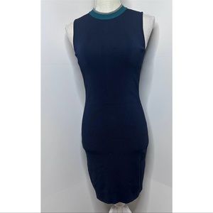 Rag & Bone Juniors Lucine Color Block Sleeveless Bodycon Dress Size XS